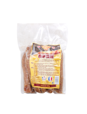 Saucisse à la citronnelle YOU HUY (如意香茅腊肠)