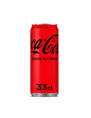 Coca-cola zero 24/330ml (黑罐)