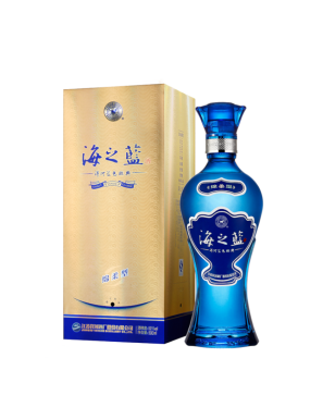 Ocean blue YANGHE 52% 500ml (海之蓝)