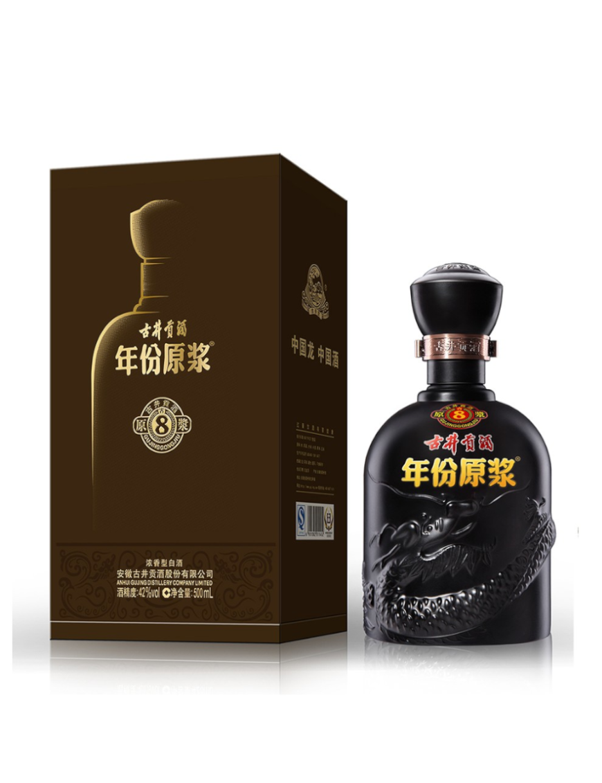 Gu jing gong 8 ans 50% 500ml (古井贡酒 古8)