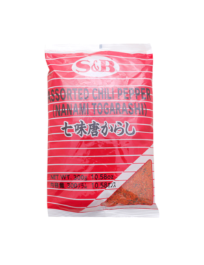 Mélange japonais de 7 épices pimentées Nanami togarashi S&B (日本七味辣粉)