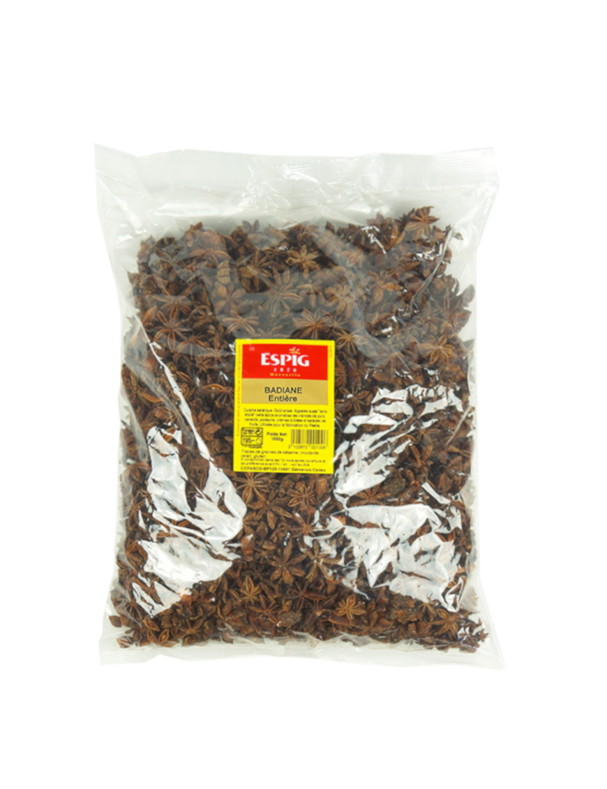 Badiane (anis étoilé) ESPIG 1kg (法國八角)