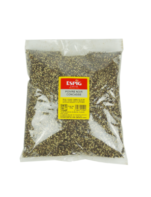 Poivre noir concassé ESPIG 1kg (法国黑胡椒碎)