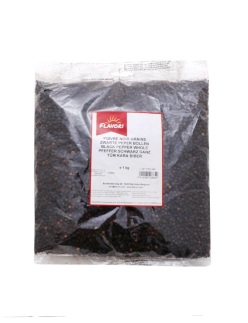 Poivre noir en grains ESPIG 1kg (法国黑胡椒粒)