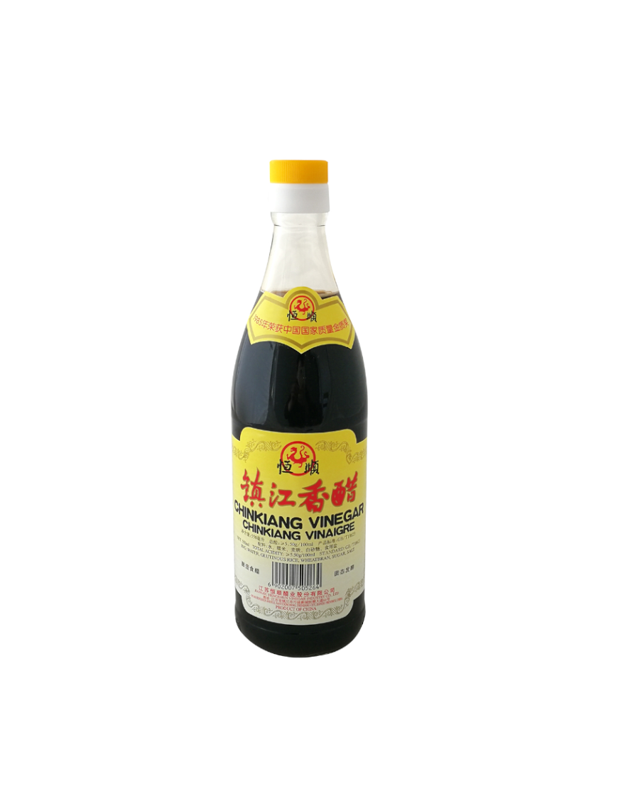 Vinaigre de riz noir CHINKIANG 550ml (中国镇江香醋)