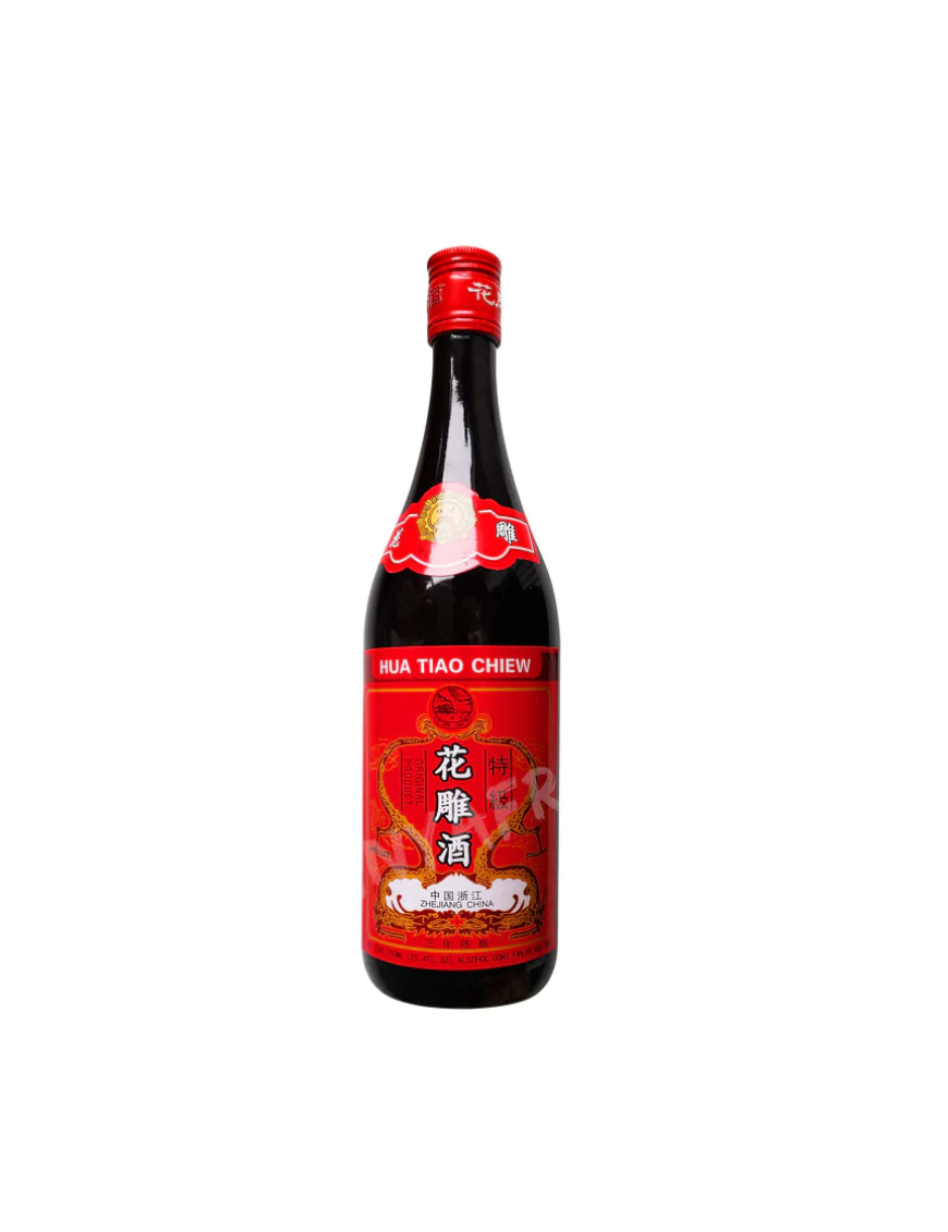 Alcool de riz Hua Tiao 18% COCK 750ml (中國塔牌花雕酒)