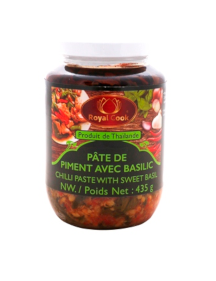 Pâte de piment avec basilic ROYAL COOK 435g (皇家泰式金不换辣)