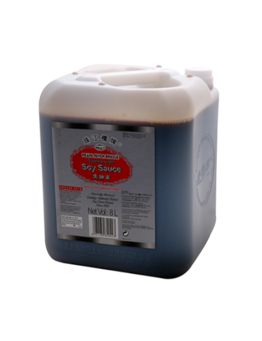 Sauce soja supérieur PEARL RIVER BRIDGE 8L (珠江牌草菇生抽)