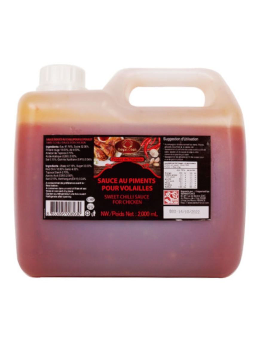 Sauce pimentée à l'aigre douce ROYAL COOK 2L (皇家甜烧鸡酱)