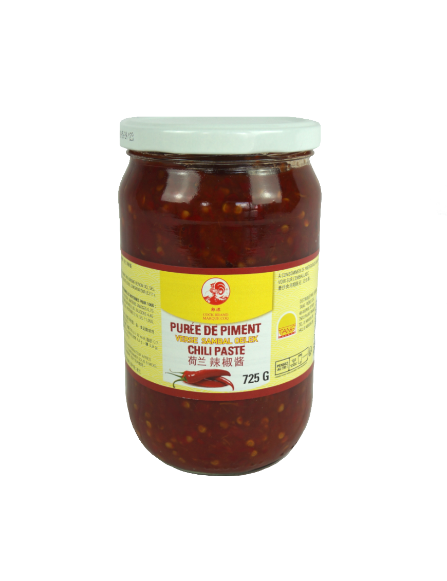 Purée de piment COCK 725g (鸡标鲜荷兰辣椒酱)