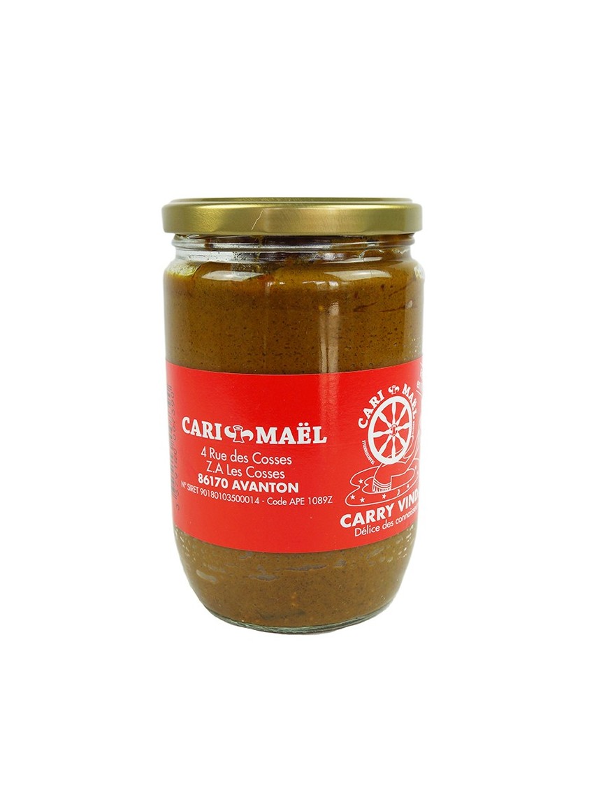 Pâte de curry vinday CARI MAEL 650g (印度咖哩酱)