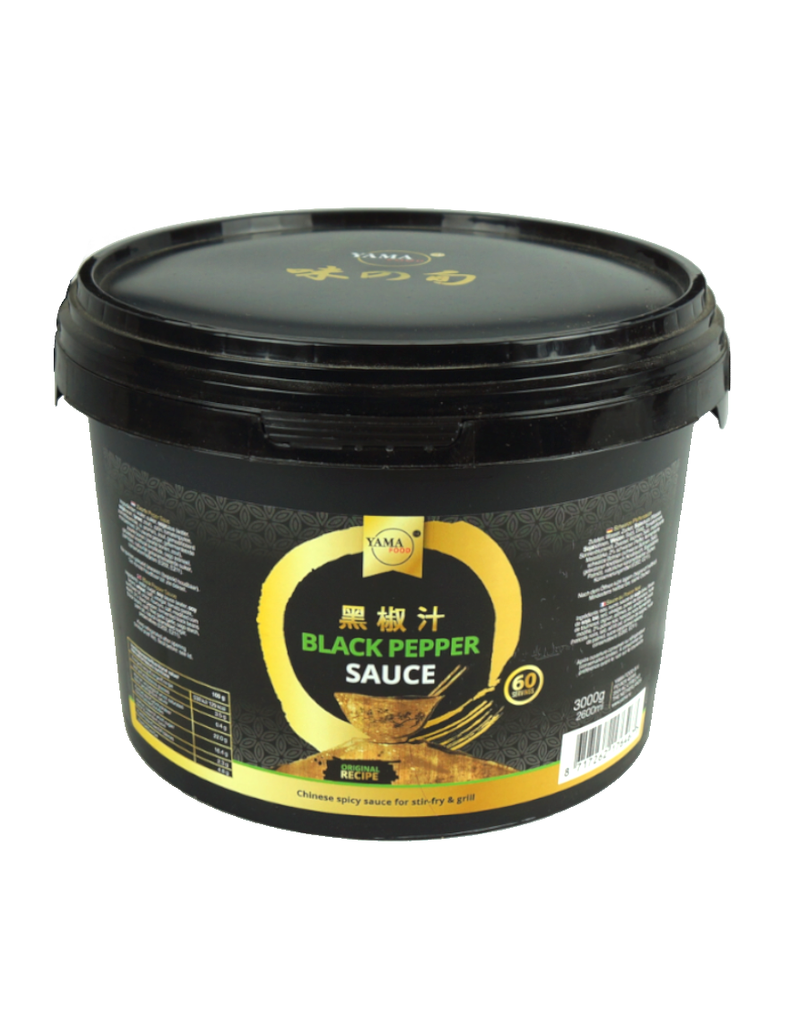 Sauce poivre noir YAMA 2.6L (黑椒汁)