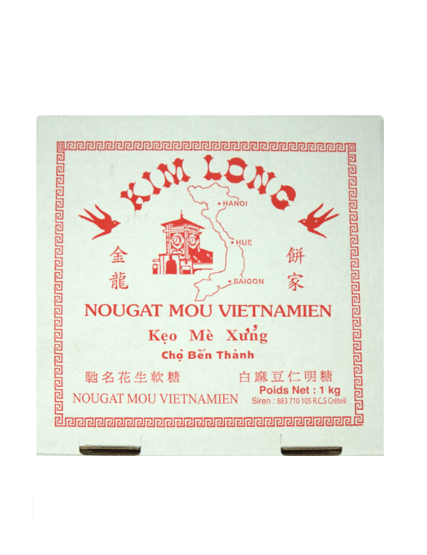 Nougat mou KIM LONG 1kg (金龙明糖)