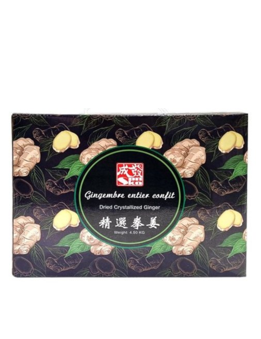 Gingembre confit SENKO 4.5kg (成发糖姜)