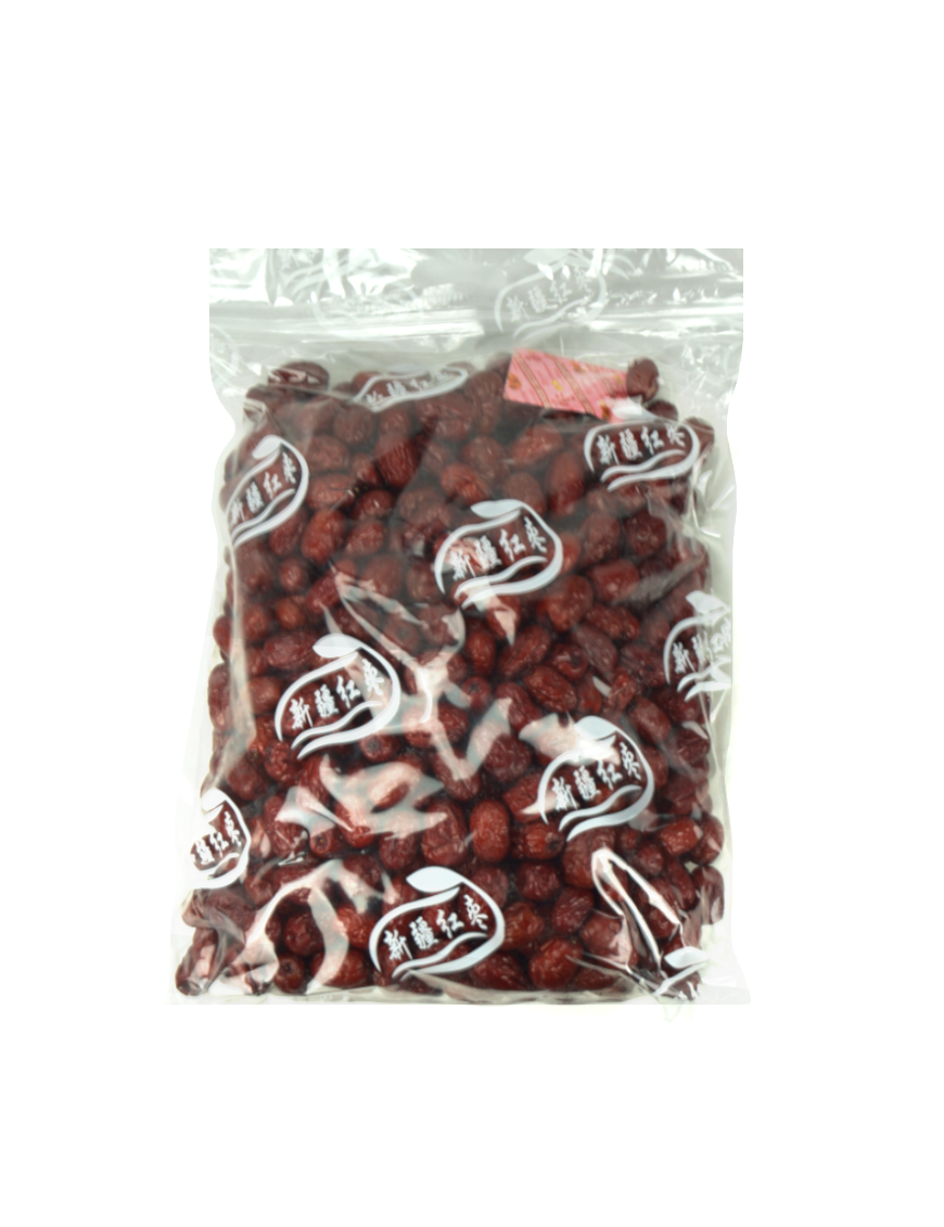 Dattes rouges Jujubes séchés 2.5kg (大袋红枣干)