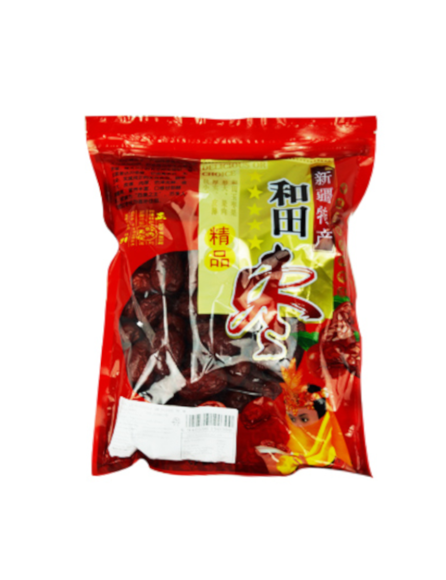Dattes rouges Jujubes séchés 500g (和田红枣干)