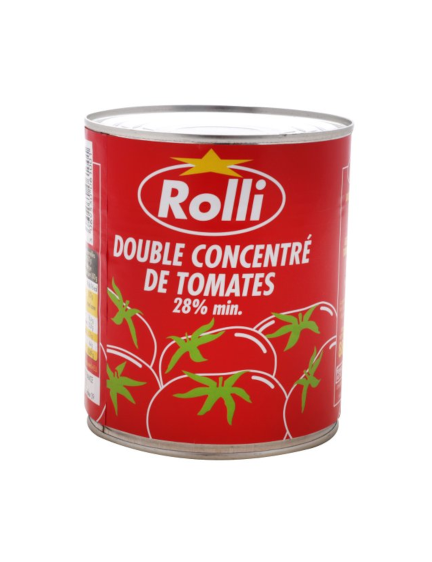 Double concentré de tomates ROLLI 1PC (S) ou 12/850g (L) (西红柿酱)