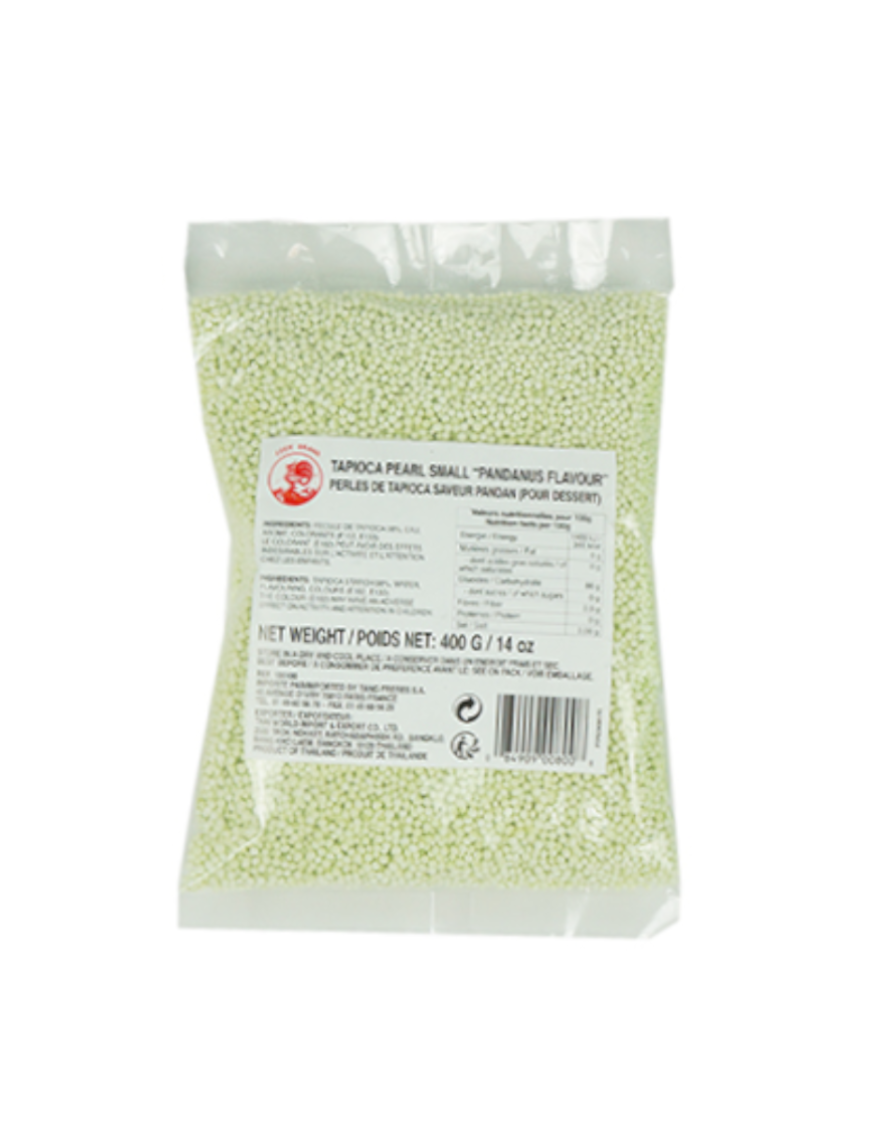 Billes de tapioca vertes COCK 400g (鸡标绿色西米)