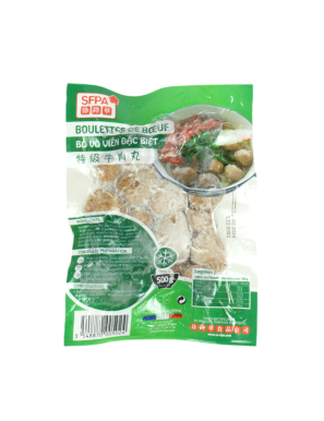 Boulettes de boeuf sans nerfs SFPA 500G (无筋牛肉丸)