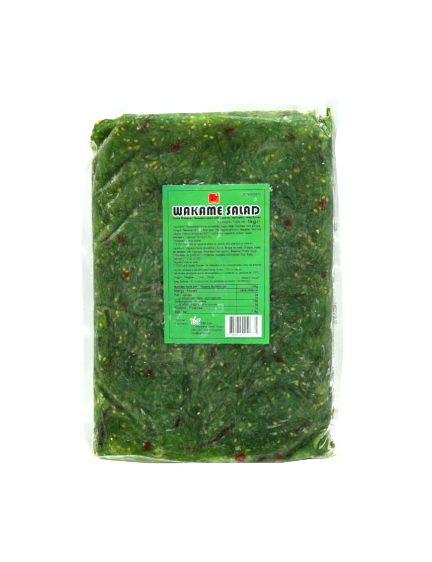 Salade d'algues Wakame 1kg (冻海带丝沙律)