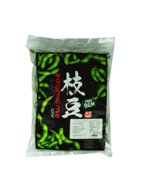 Fèves de soja Edamame 500g (冻毛豆(带壳))