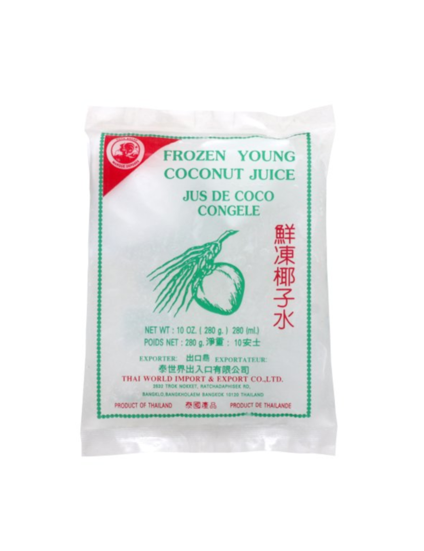 Jus de coco congelé COCK 280g (鸡标冻椰子水)