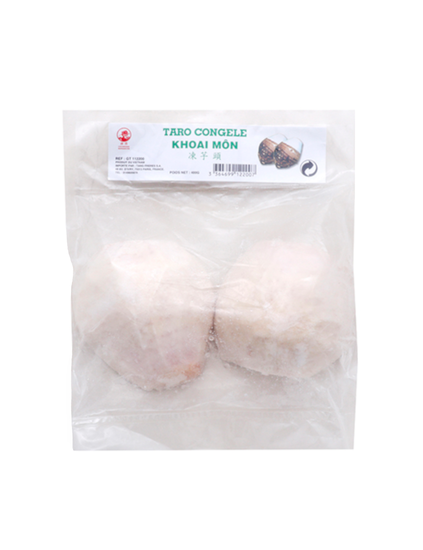 Taro coupé COCK 400g (鸡标冻芋头块)