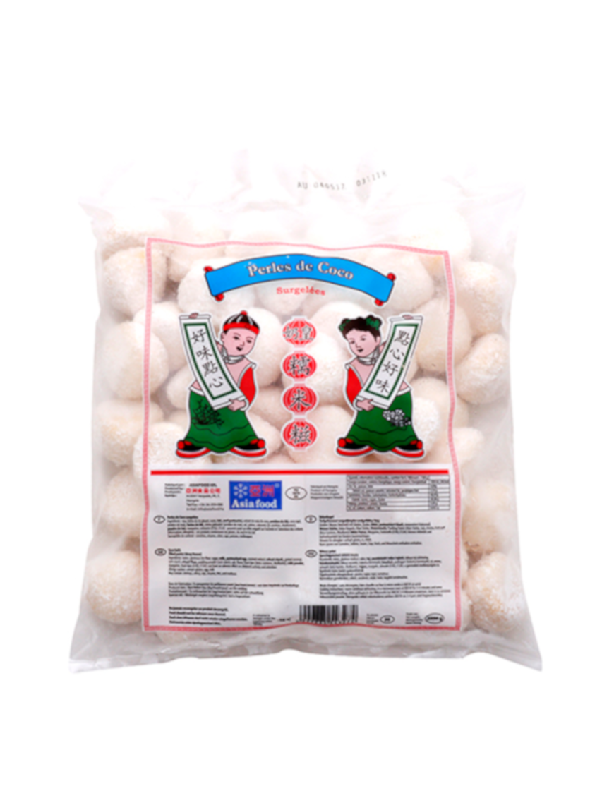 Perles de coco ASIAFOOD 2.25kg (亚洲糯米糍 50P/袋)
