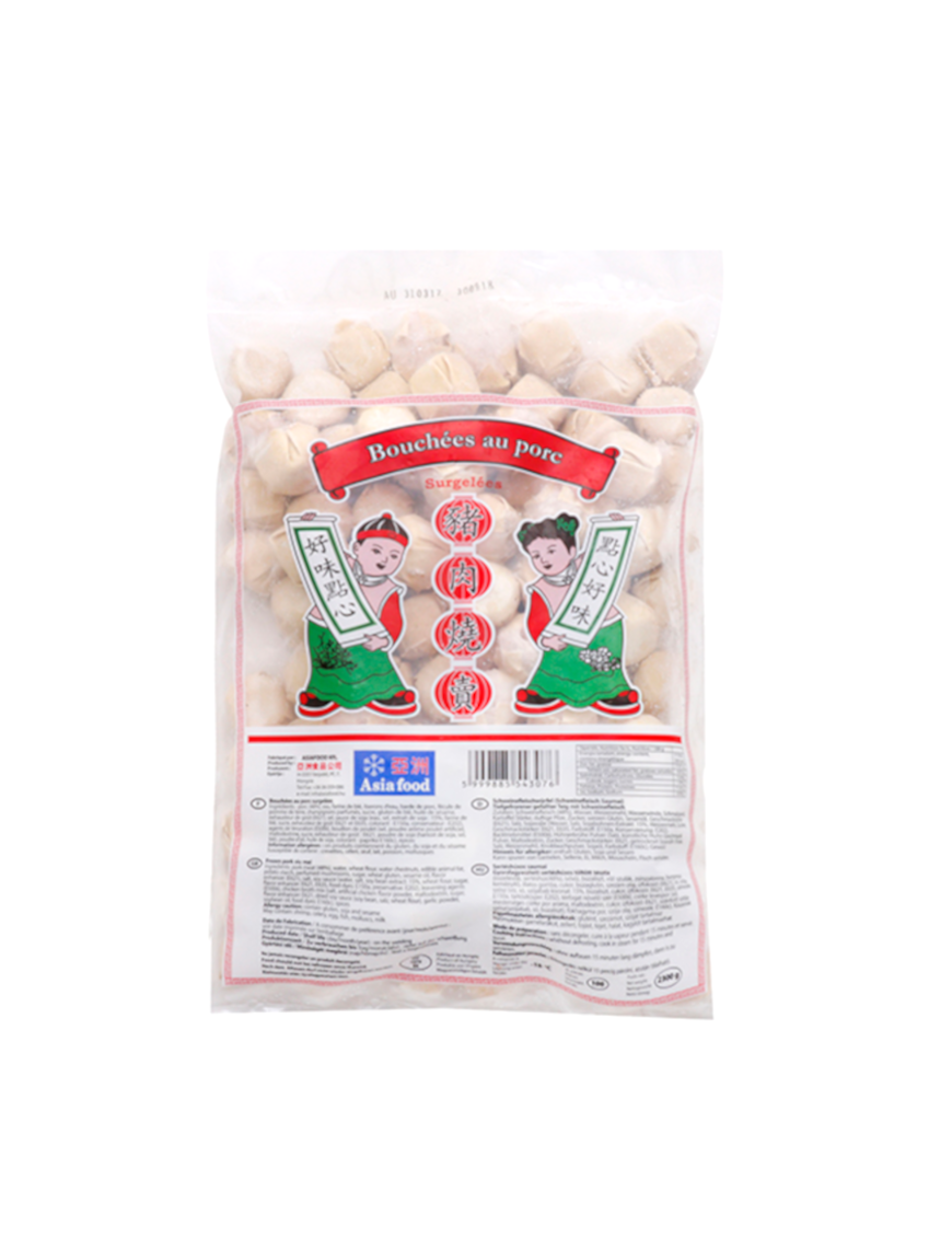 Bouchées au porc suimai ASIAFOOD 100P (亚洲猪烧麦)