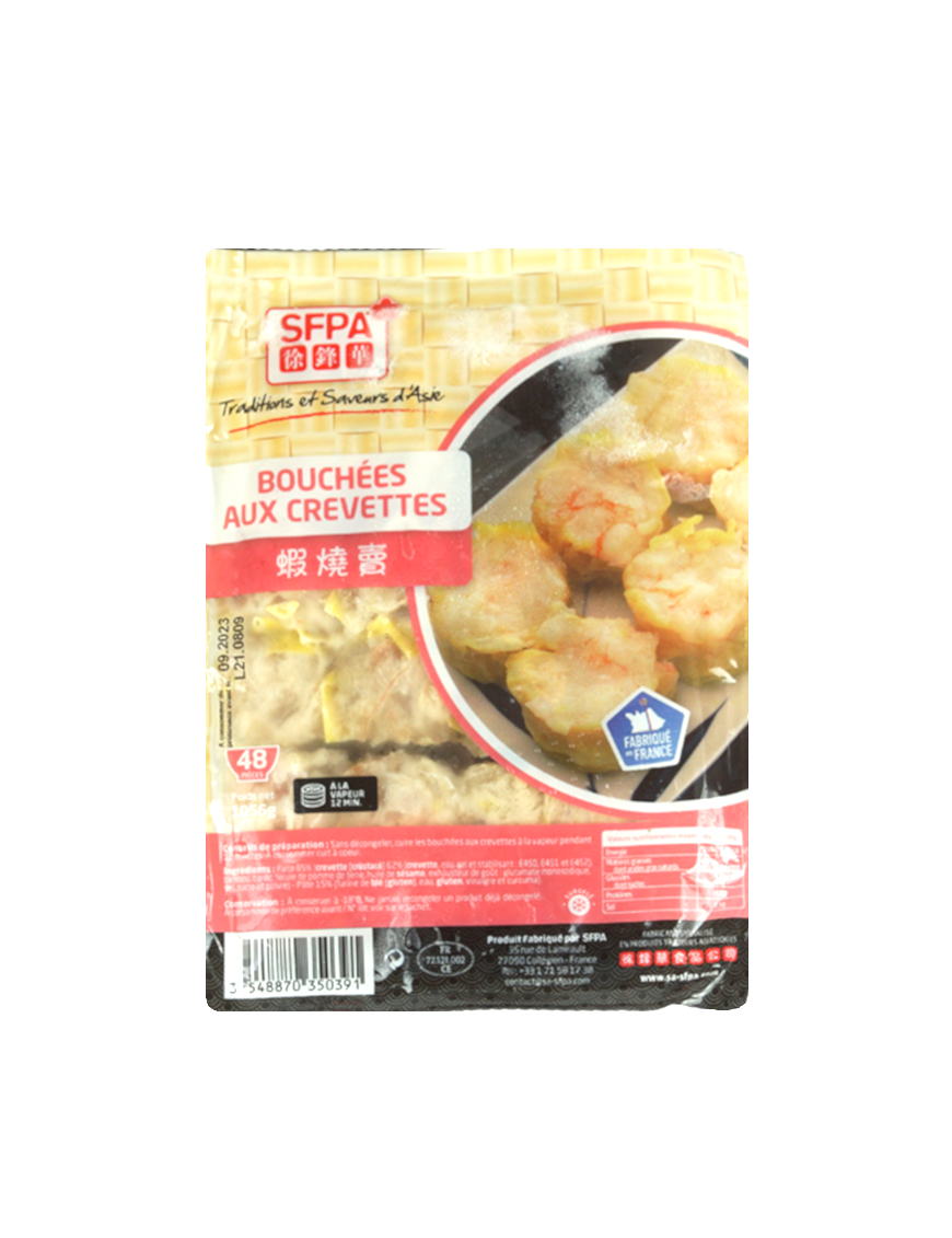 Bouchées aux crevettes suimai SFPA 48P (徐鋒華鲜蝦燒賣)