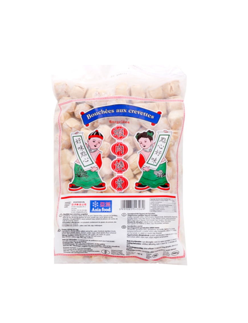 Bouchées aux crevettes suimai ASIAFOOD 100P (亚洲虾麦)