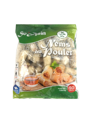 Nems au poulet halal SO ASIA 50P 1.9kg (鸡春卷(清真))