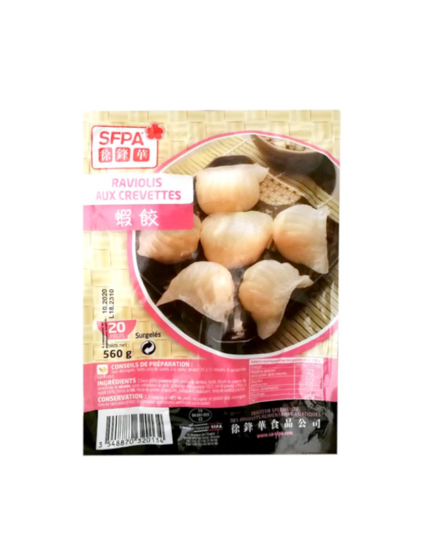 Raviolis aux crevettes Ha Kao SFPA 50P 1.1kg (徐鋒華蝦餃)