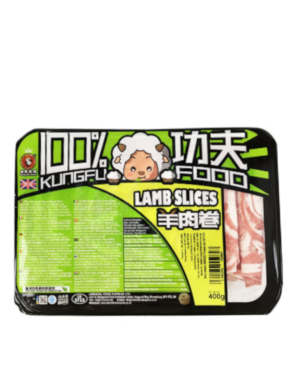Tranches d'agneau KUNG FU FOOD 400g (羊肉卷)
