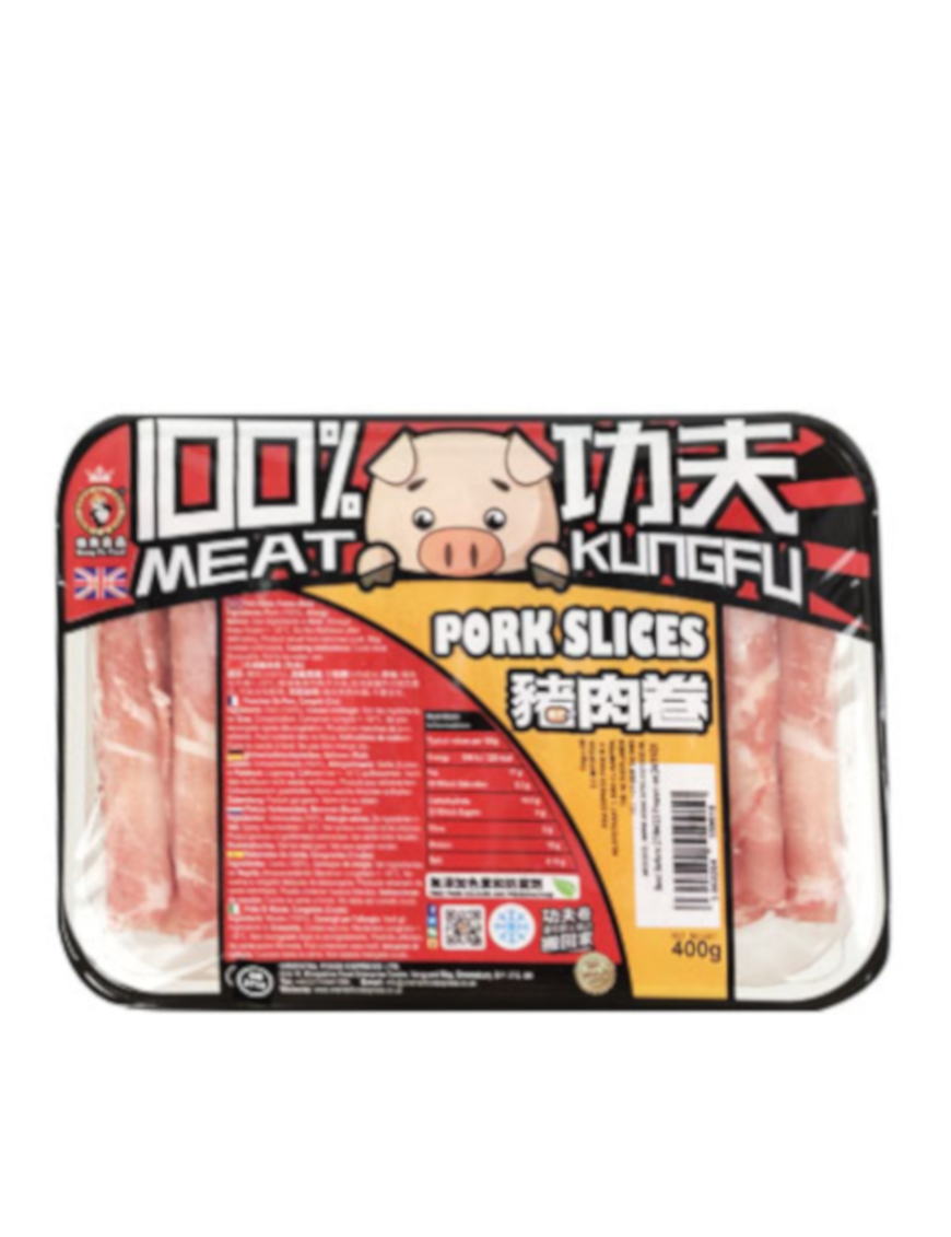 Tranches de porc KUNG FU FOOD 400g (猪肉卷)