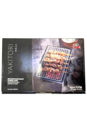 Brochettes Yakitori poulet JAPCOOK 1.6kg 40/40g (日本串烧鸡肉粒)