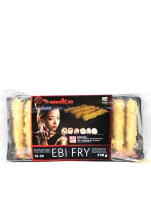 Crevettes EBI frites SENKO 16/20 250g (冻日式炸虾)