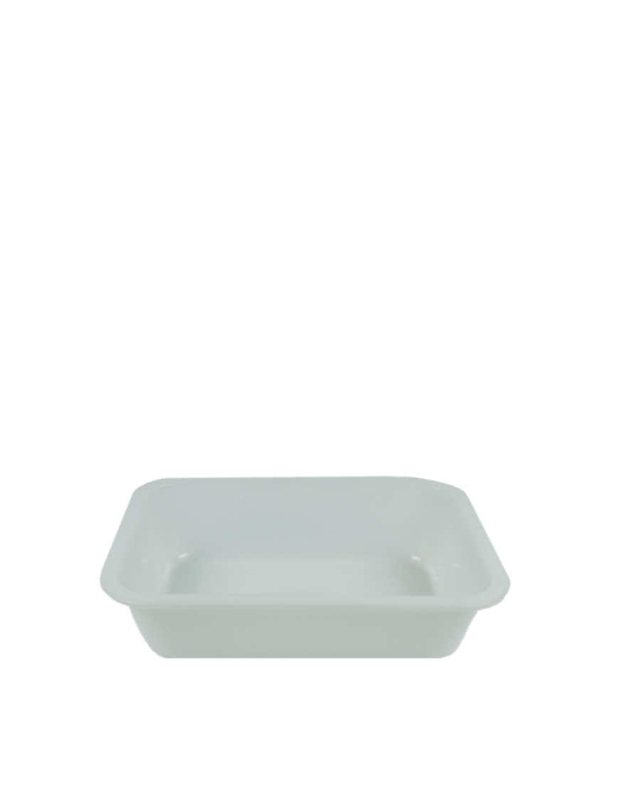 Plateau rectangle en plastique taille S 29x21.5x7cm (塑料方盆:小号)