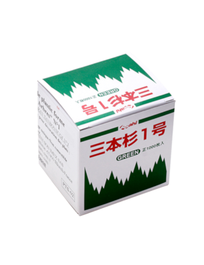 Feuille de décoration Baran (séparateur) en plastique n°1 1000PCS 60B/CTN (日本胶料竹叶)