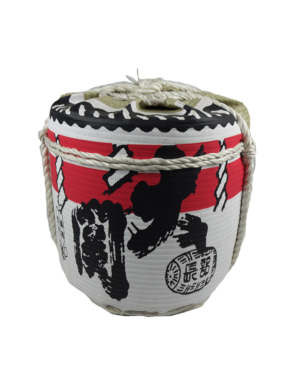 Baril de saké décoration japonaise  27X27X27cm (桶装饰品27CM)