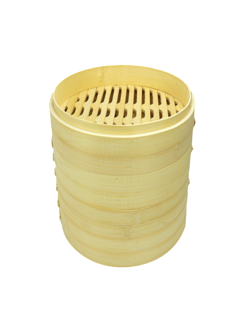 Panier vapeur en bambou SK 24cm (竹蒸笼 大号)