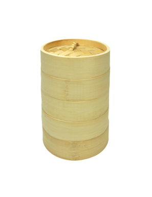 Panier vapeur avec couvercle en bambou SK 13cm (蒸笼盖 小号)
