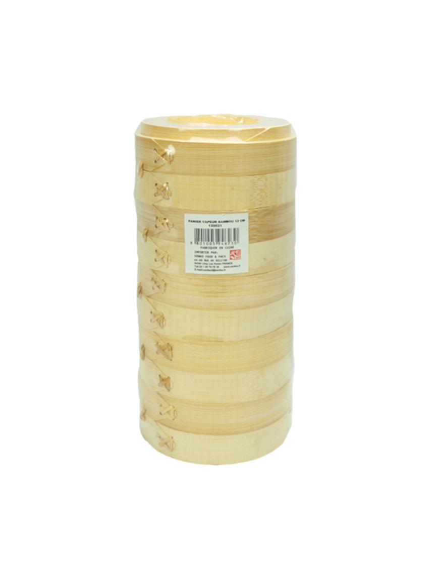 Panier vapeur en bambou SK 13cm (竹蒸笼小号)