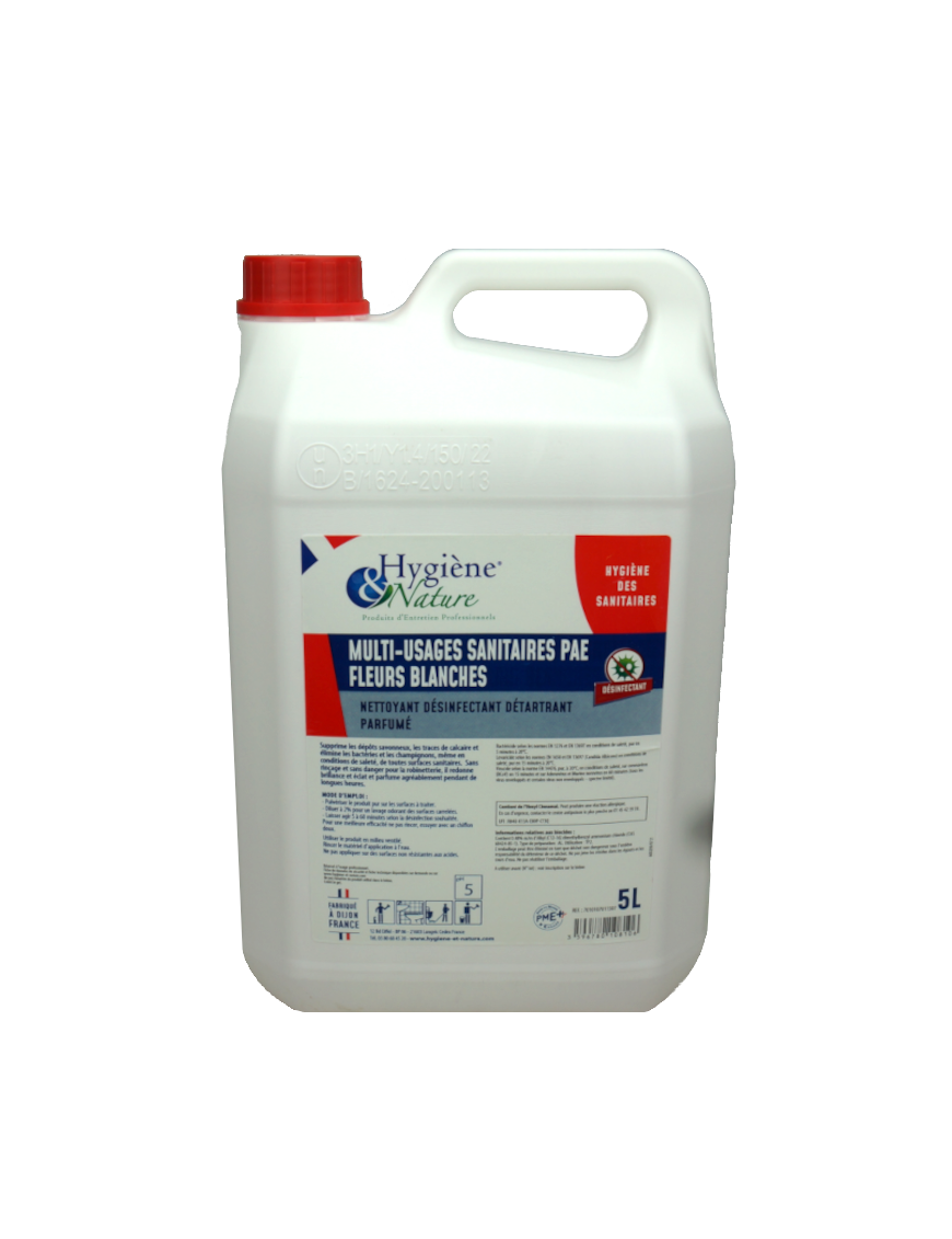 Multi-usages sanitaire fleurs PH5 5L (清洁红色消毒水)
