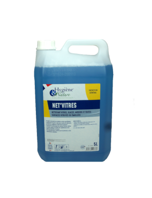 Nettoyant vitres NET VITRES HYGIENE&NATURE PH8 5L (玻璃洗涤水)