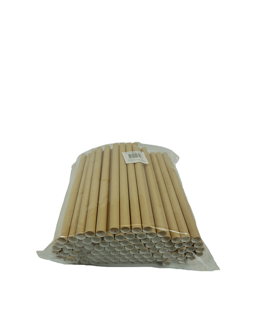 Pailles KRAFT 21cm/12mm (纸吸管(大))