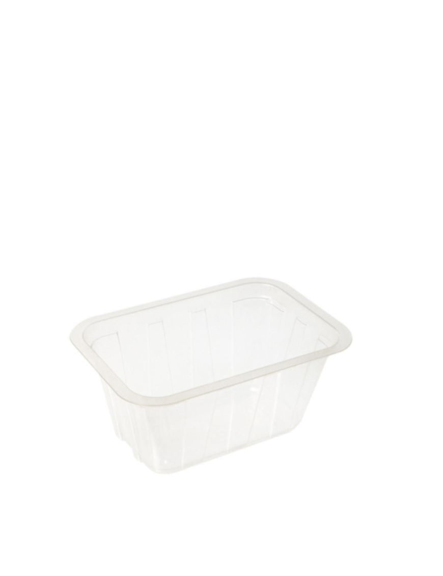 Barquette rectangle transparente scellable 250CC 2400PCS (系列-热封透明外卖盒)