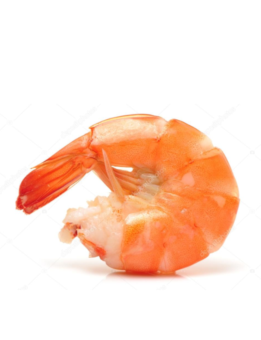 Crevettes équateur 26/30 2KG (厄瓜多尔去头带壳白虾)