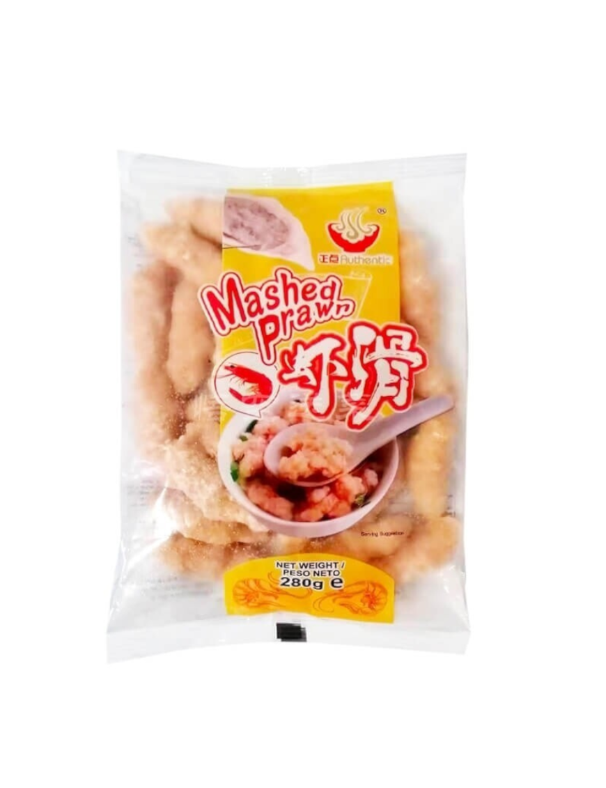 Crevettes et poissons broyés 280g (虾滑/鱼滑)