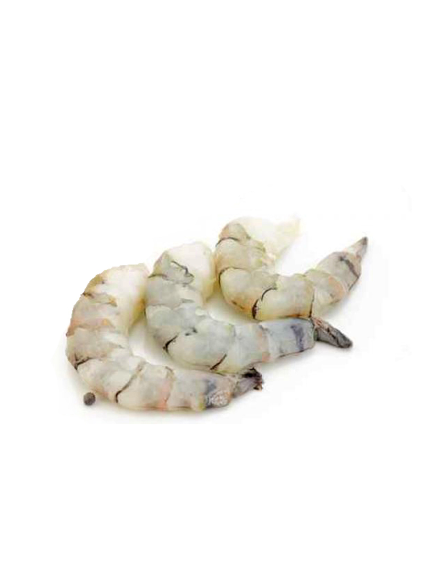 Crevettes décortiquées PDTO 41/50 1kg (去头去壳黑虎虾(无尾巴))
